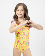 Cargar imagen en visor de galería, Vestido De Baño Enterizo Niña