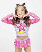 Cargar imagen en visor de galería, Vestido De Baño 2 Piezas Niña