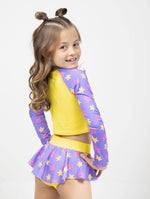 Cargar imagen en visor de galería, Vestido De Baño 2 Piezas Niña