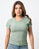 Cargar imagen en visor de galería, Blusa Dama Manga Corta