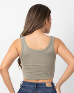 Cargar imagen en visor de galería, Blusa Básica Corta Kamila