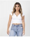 Blusa Básica Kamila Con cierre