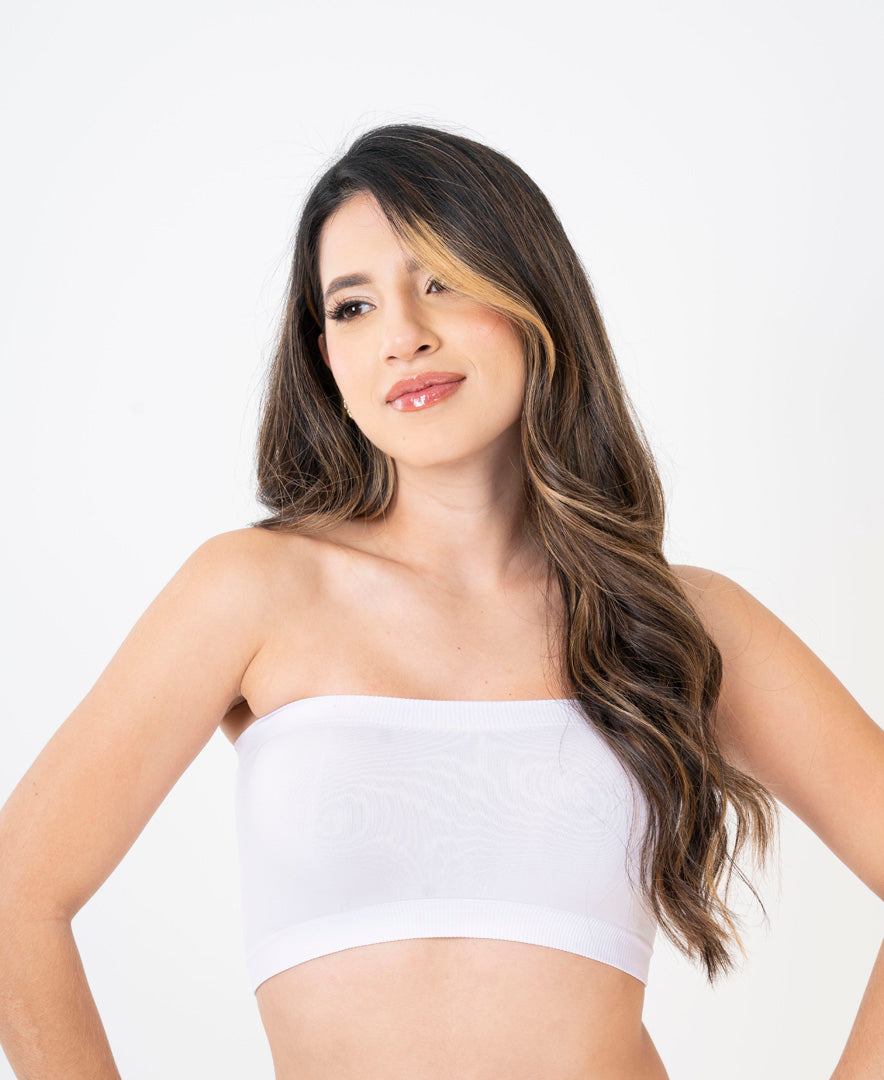 Top Microfibra Strapless