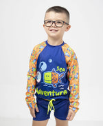 Cargar imagen en visor de galería, Vestido De Baño KML Buzo Niño

