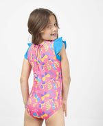 Cargar imagen en visor de galería, Vestido De Baño Enterizo Niña
