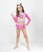 Cargar imagen en visor de galería, Vestido De Baño 2 Piezas Niña
