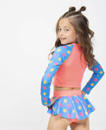 Cargar imagen en visor de galería, Vestido De Baño 2 Piezas Niña
