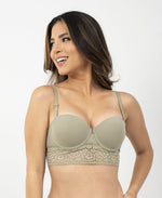 Cargar imagen en visor de galería, Brasier Kamila Strapless Realce
