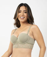 Cargar imagen en visor de galería, Brasier Kamila Strapless Realce

