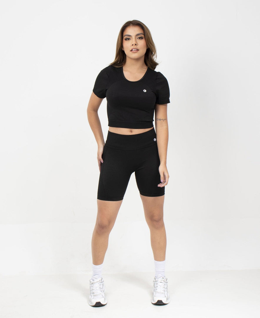 Biker Deportivo En Microfibra Kamila