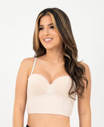 Cargar imagen en visor de galería, Brasier Kamila Strapless Tipo Bustier
