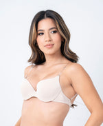 Cargar imagen en visor de galería, Brasier Kamila Espalda Transparente
