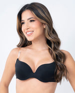 Cargar imagen en visor de galería, Brasier Kamila Espalda Transparente
