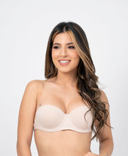 Brasier Strapless Con Espalda Transparente