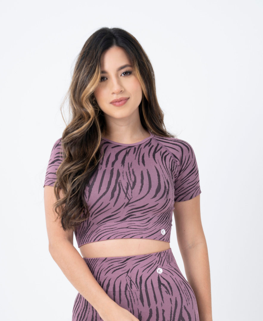 Top Deportivo Manga Corta Seamless