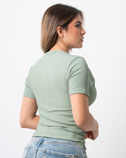 Blusa Manga Corta Kamila