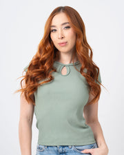 Blusa Manga Corta Kamila