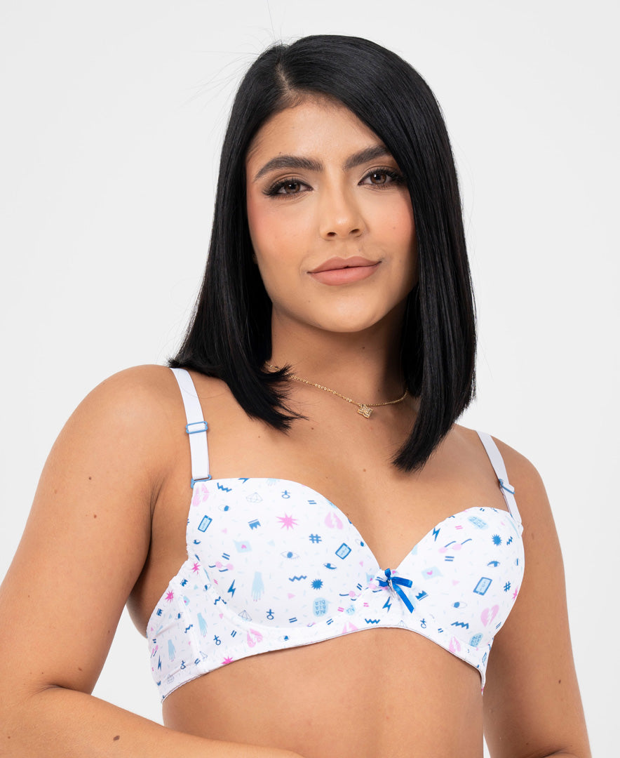 Brasier Kamila Teen Strapless
