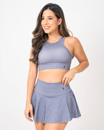 Cargar imagen en visor de galería, Conjunto Deportivo Top + Falda Short