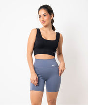 Biker Dama Con Bolsillos