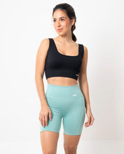 Biker Dama Con Bolsillos