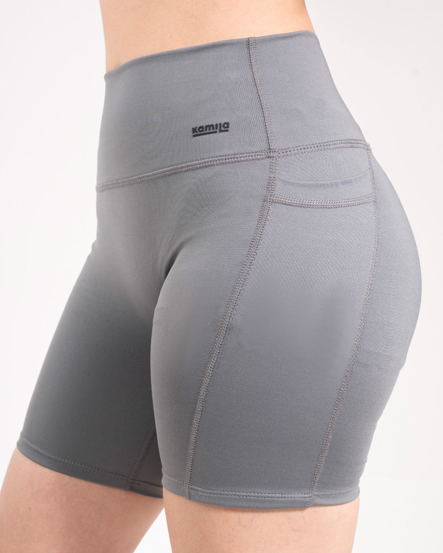 Biker Dama Con Bolsillos