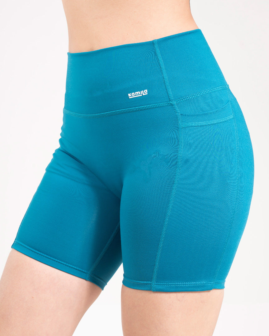 Biker Dama Con Bolsillos