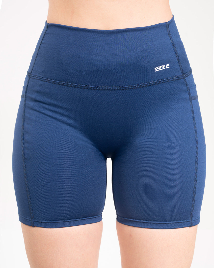 Biker Dama Con Bolsillos