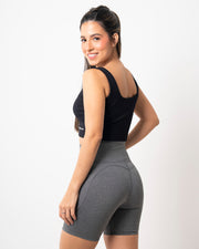 Biker Dama Con Bolsillos