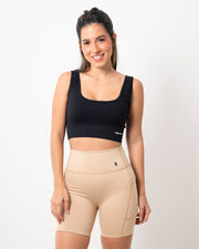 Biker Dama Con Bolsillos