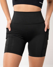 Biker Dama Con Bolsillos