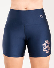 Biker Deportivo Tela Brillante