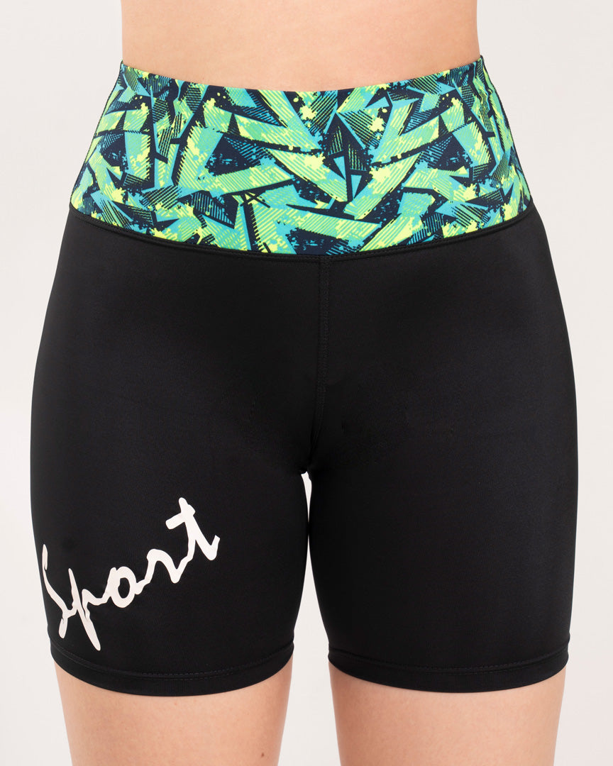 Biker Deportivo Con Estampado