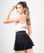 Cargar imagen en visor de galería, Falda Short En Malla Kamila
