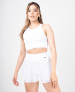 Cargar imagen en visor de galería, Falda Short En Malla Kamila
