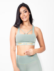Top Deportivo Escote Cuadrado